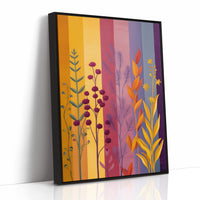 Wildflowers Paint The Sunset Sky