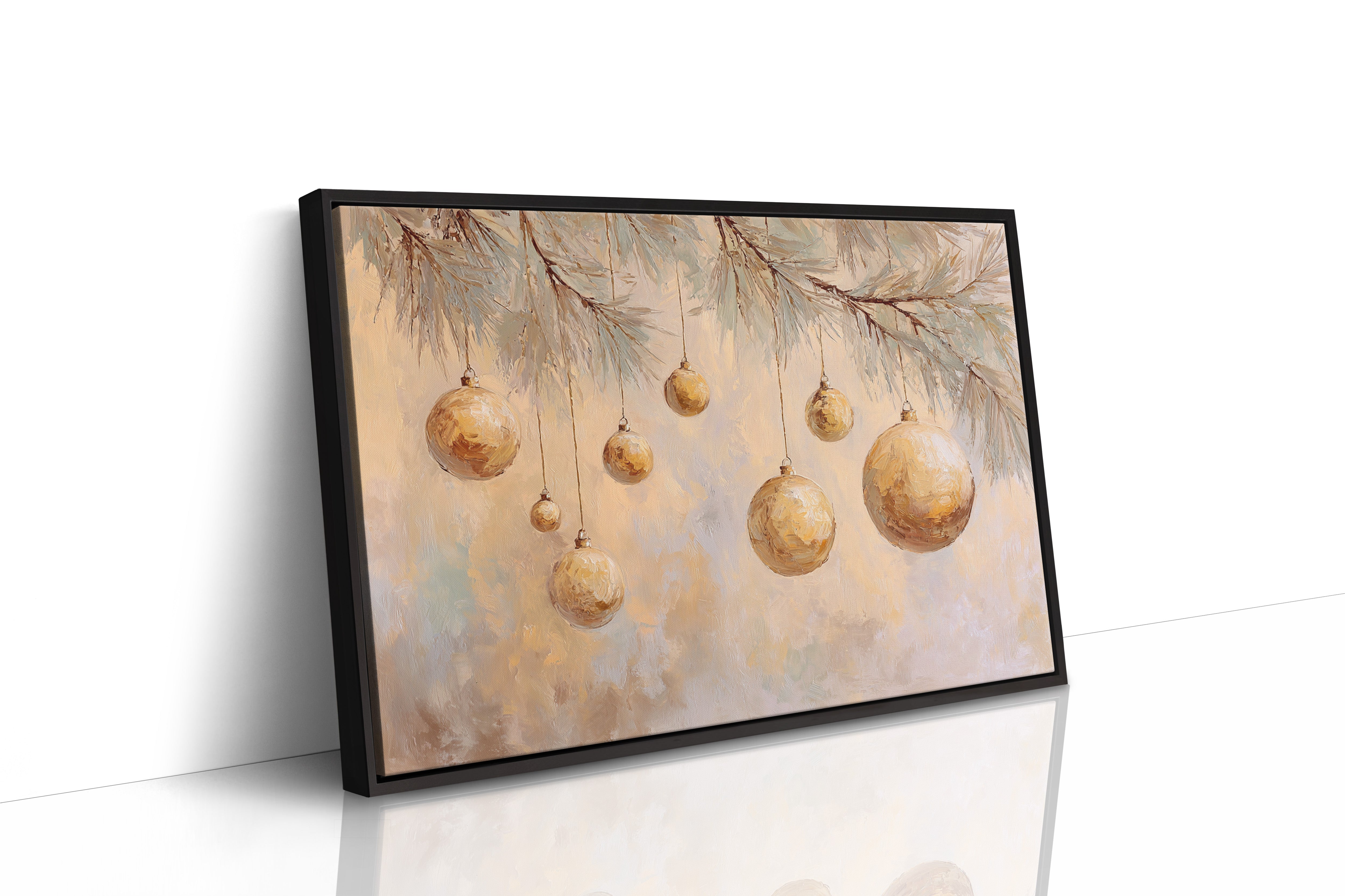 Glistening Orbs of Winter's Embrace