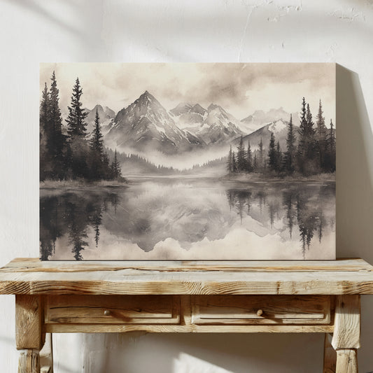 Alpine Lake Holds Mountain Memories