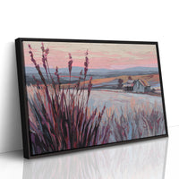 Fields Bathed in Blush