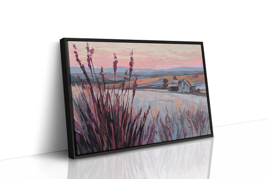Fields Bathed in Blush