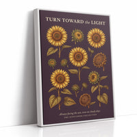 Turn Toward the Light: Vintage Sunflower Chart