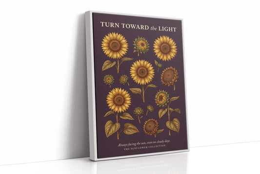 Turn Toward the Light: Vintage Sunflower Chart