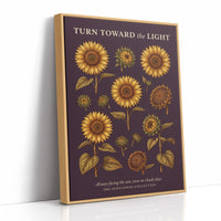 Turn Toward the Light: Vintage Sunflower Chart