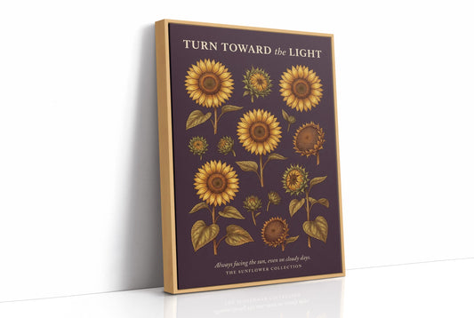 Turn Toward the Light: Vintage Sunflower Chart
