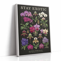 Stay Exotic: Vintage Orchid Chart