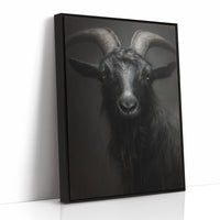 Amber Eyes Against Midnight Walls