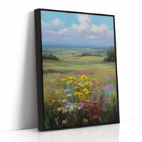 Wildflowers Paint The Prairie Gold