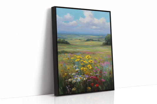Wildflowers Paint The Prairie Gold