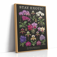 Stay Exotic: Vintage Orchid Chart