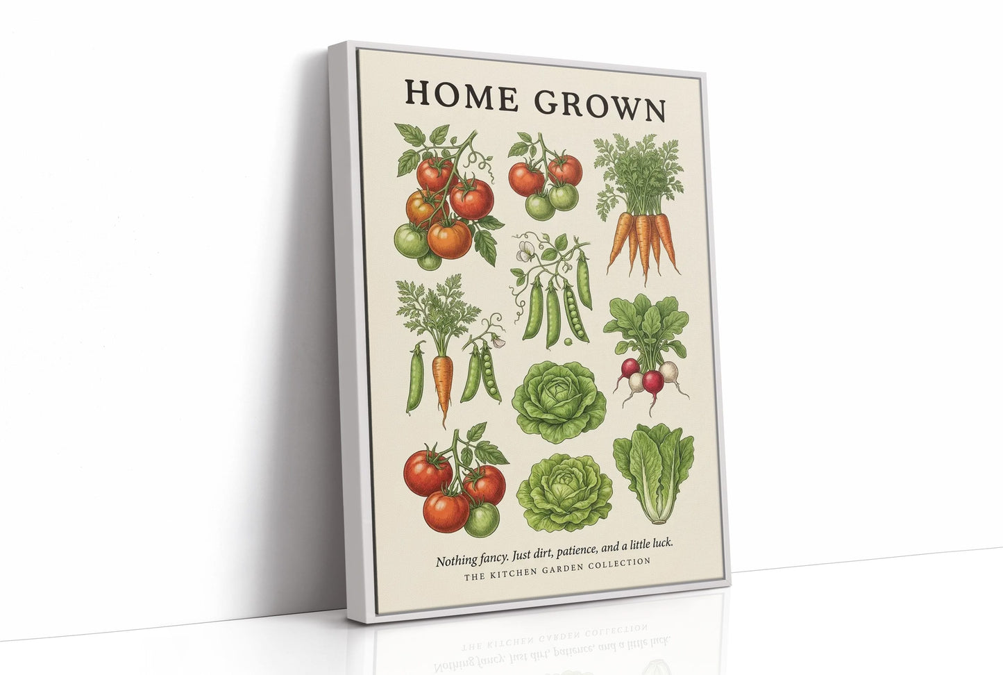 Home Grown: Vintage Kitchen Garden Chart