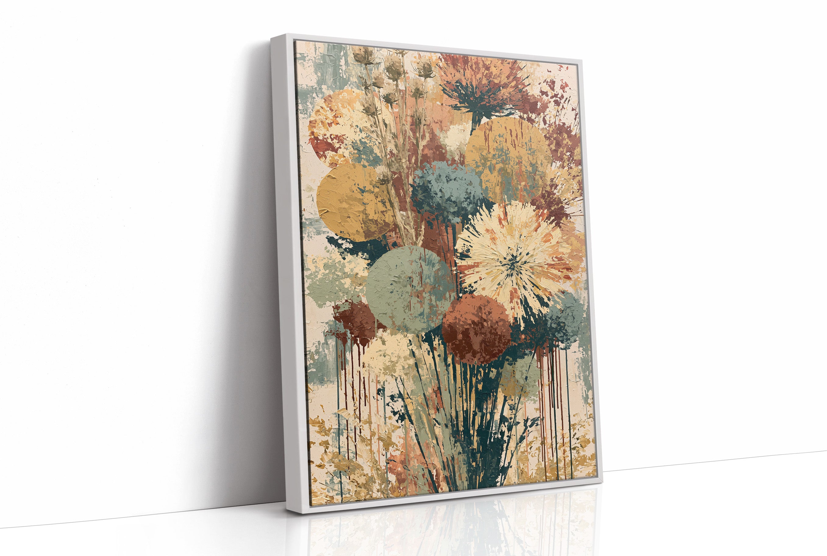Alliums in Amber & Sage