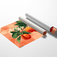 Citrus Blossoms Dance In Coral