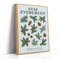 Stay Evergreen: Vintage Pine & Holly Chart