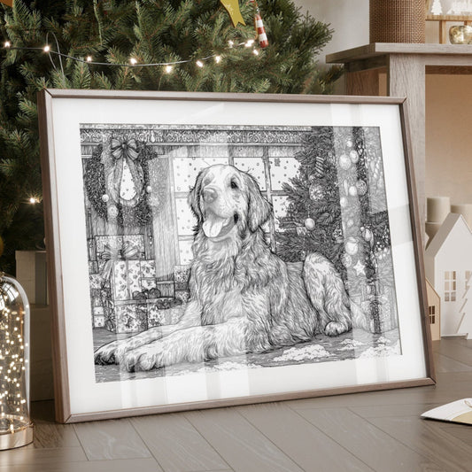 Winter's Faithful Friend Keeps Watch