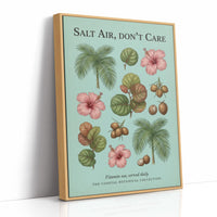 Salt Air, Don't Care: Vintage Coastal Botanical Chart