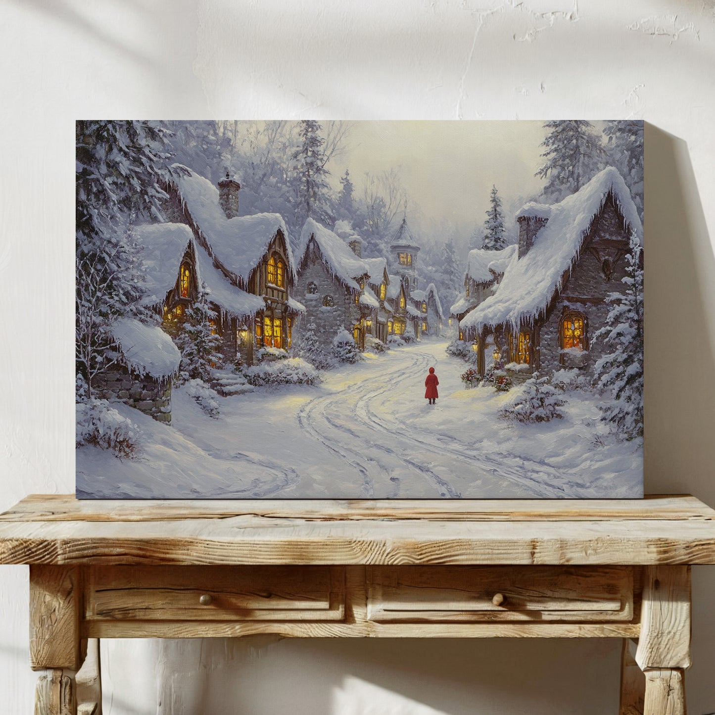 Winter Village Glows With Stories