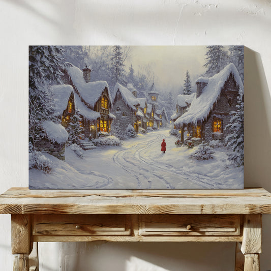 Winter Village Glows With Stories