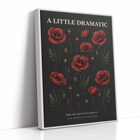 A Little Dramatic: Vintage Poppy Chart