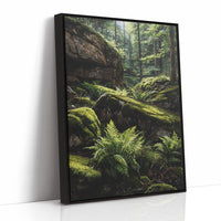 Ancient Ferns Catch Golden Light