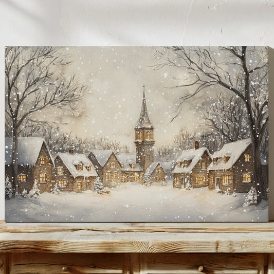 Silent Night Blankets Village Homes