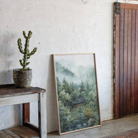 Mountain Mist Shelters Ancient Temple