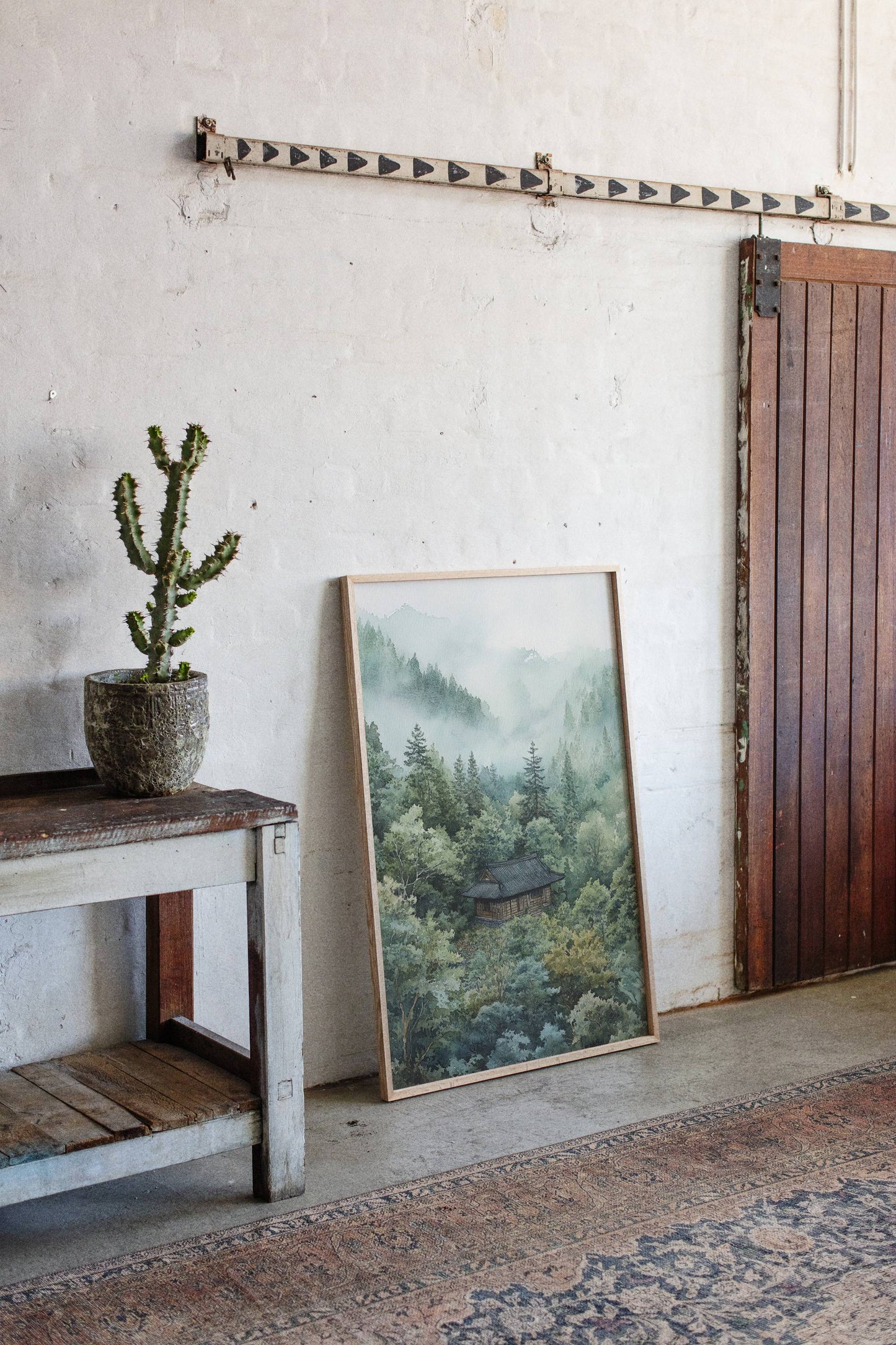 Mountain Mist Shelters Ancient Temple