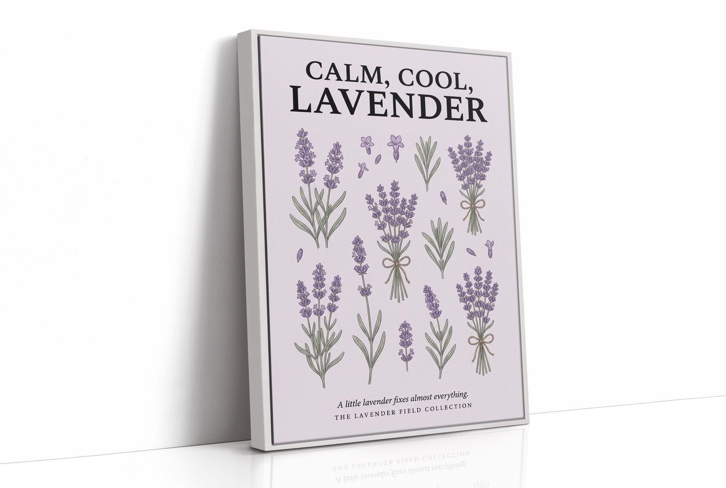 Calm, Cool, Lavender: Vintage Lavender Chart