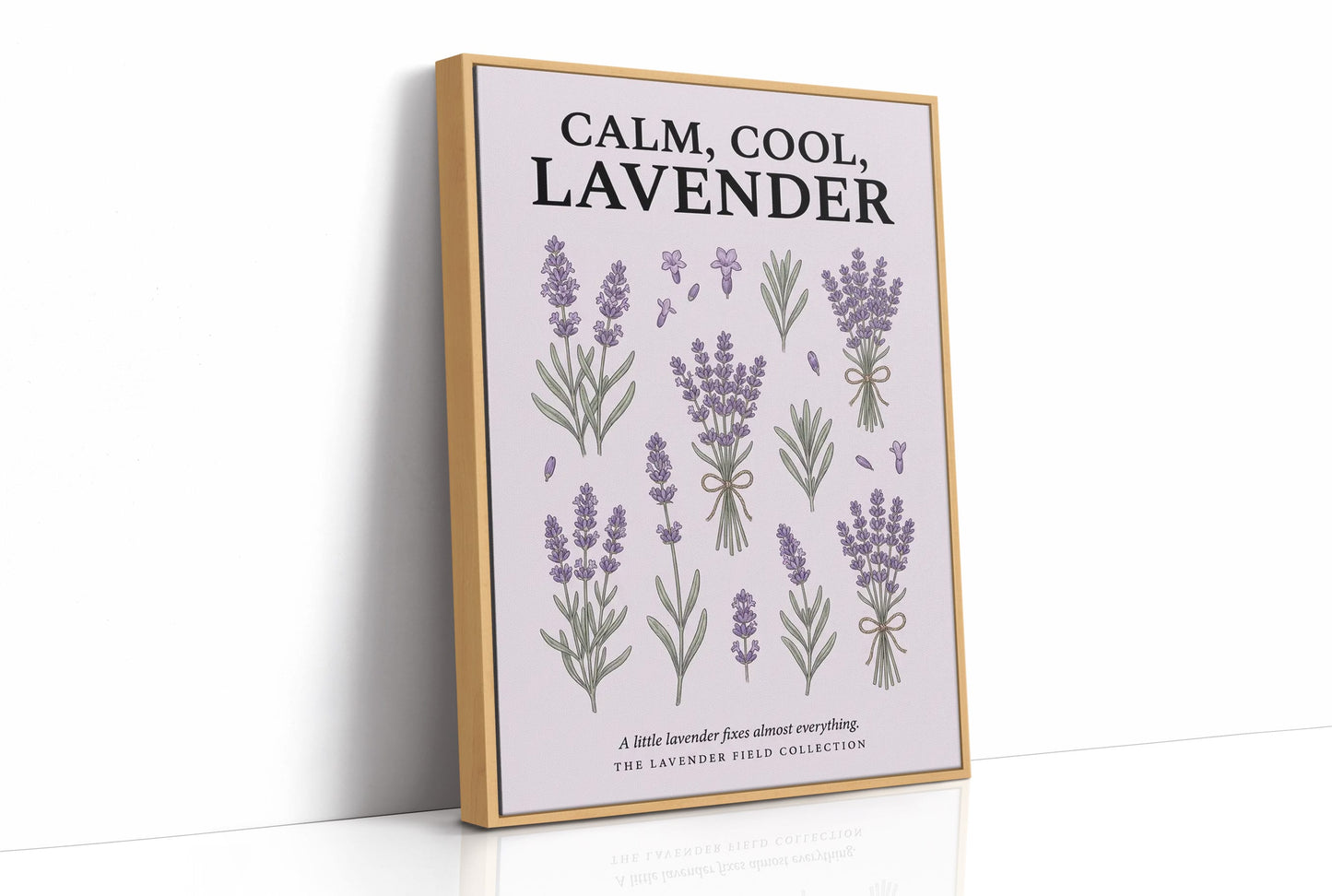 Calm, Cool, Lavender: Vintage Lavender Chart