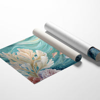 Coral Symphony In Turquoise Depths