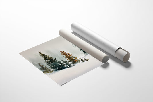 Winter Pines Paint December's Song