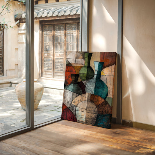 Vessels Dance In Cubist Light