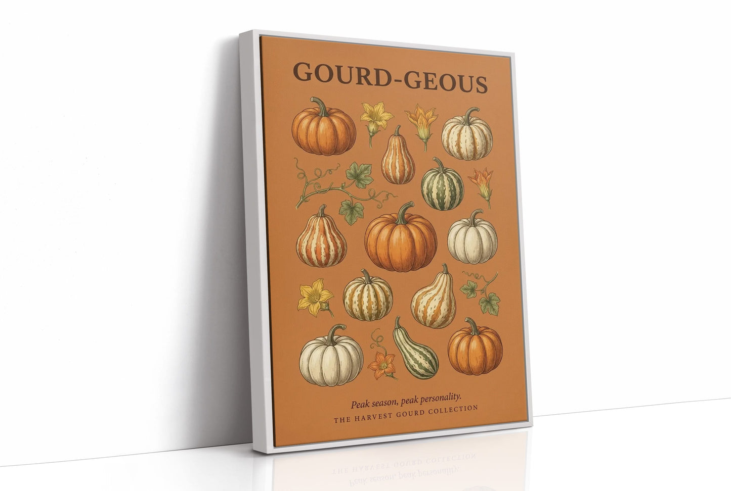 Gourd-geous: Vintage Harvest Gourd Chart