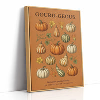 Gourd-geous: Vintage Harvest Gourd Chart