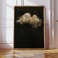 Gold Rain Beneath a Quiet Cloud