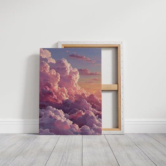 Cotton Candy Clouds Paint Heaven's Canvas