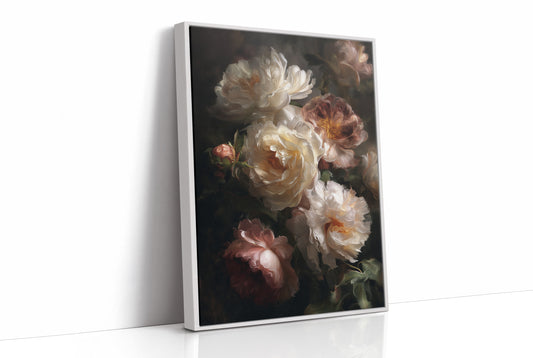 When Silk Petals Hold Candlelight