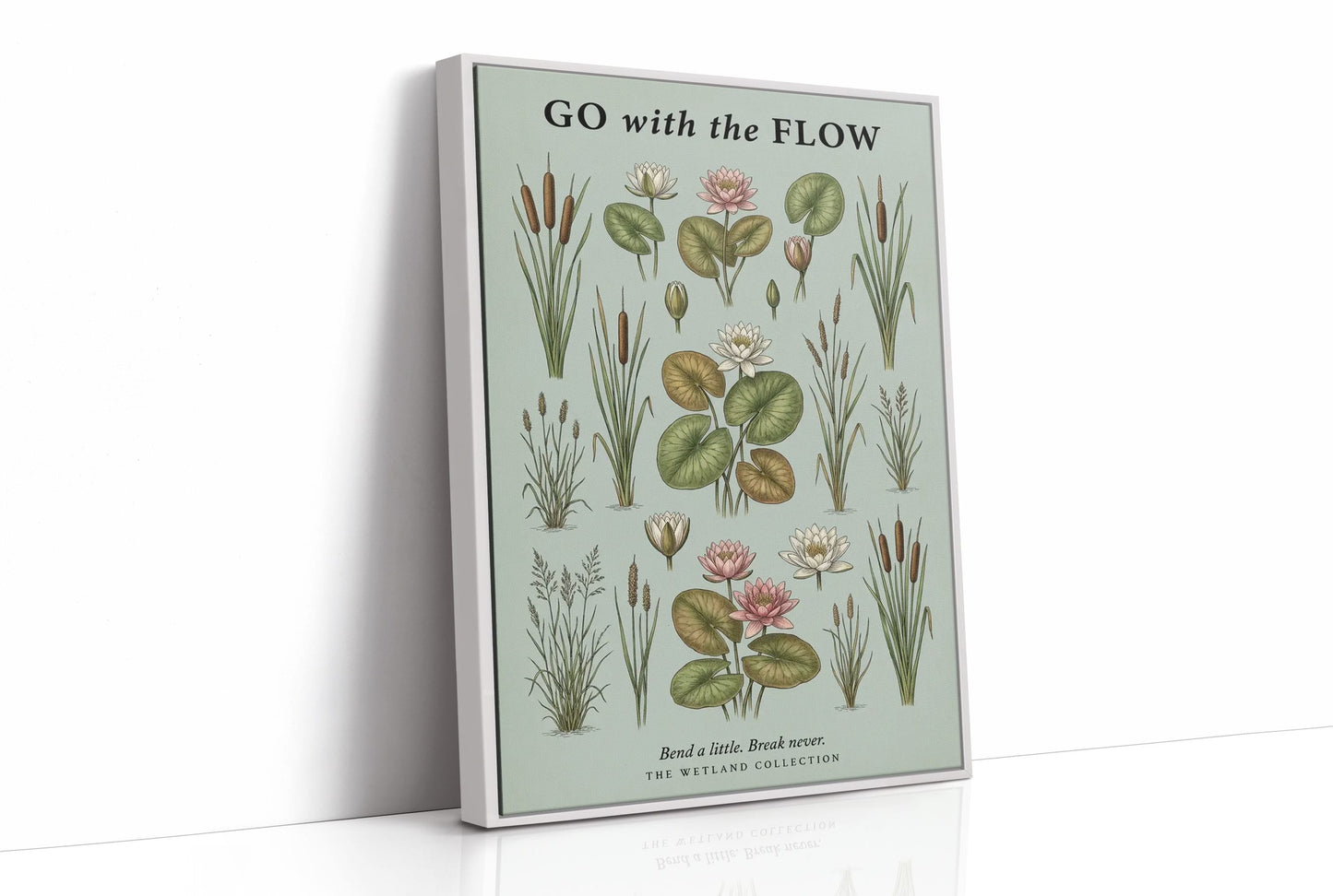 Go with the Flow: Vintage Wetland Chart