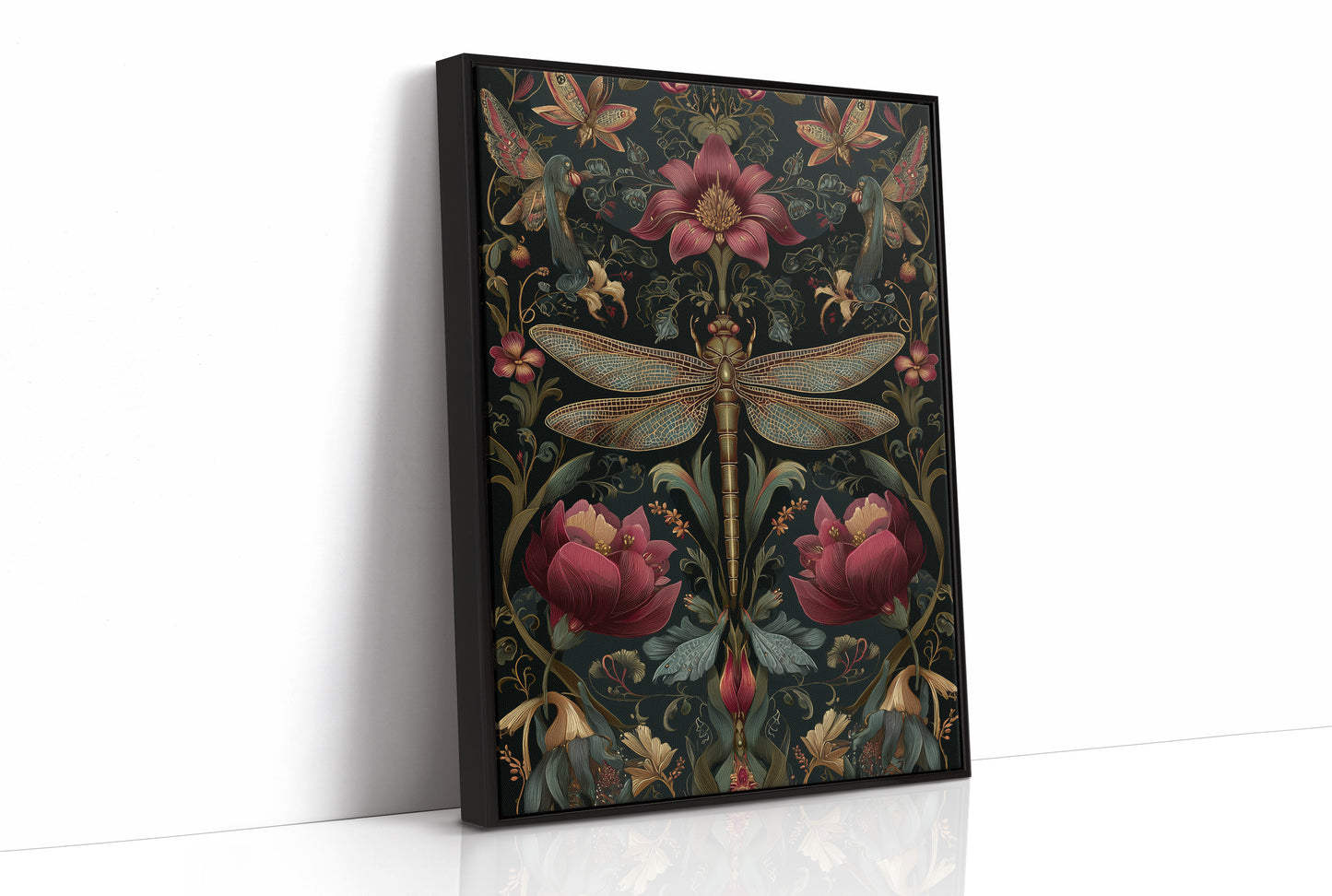 Midnight Garden's Golden Visitor