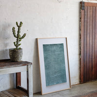 Tidal Rhythms In Seafoam Green