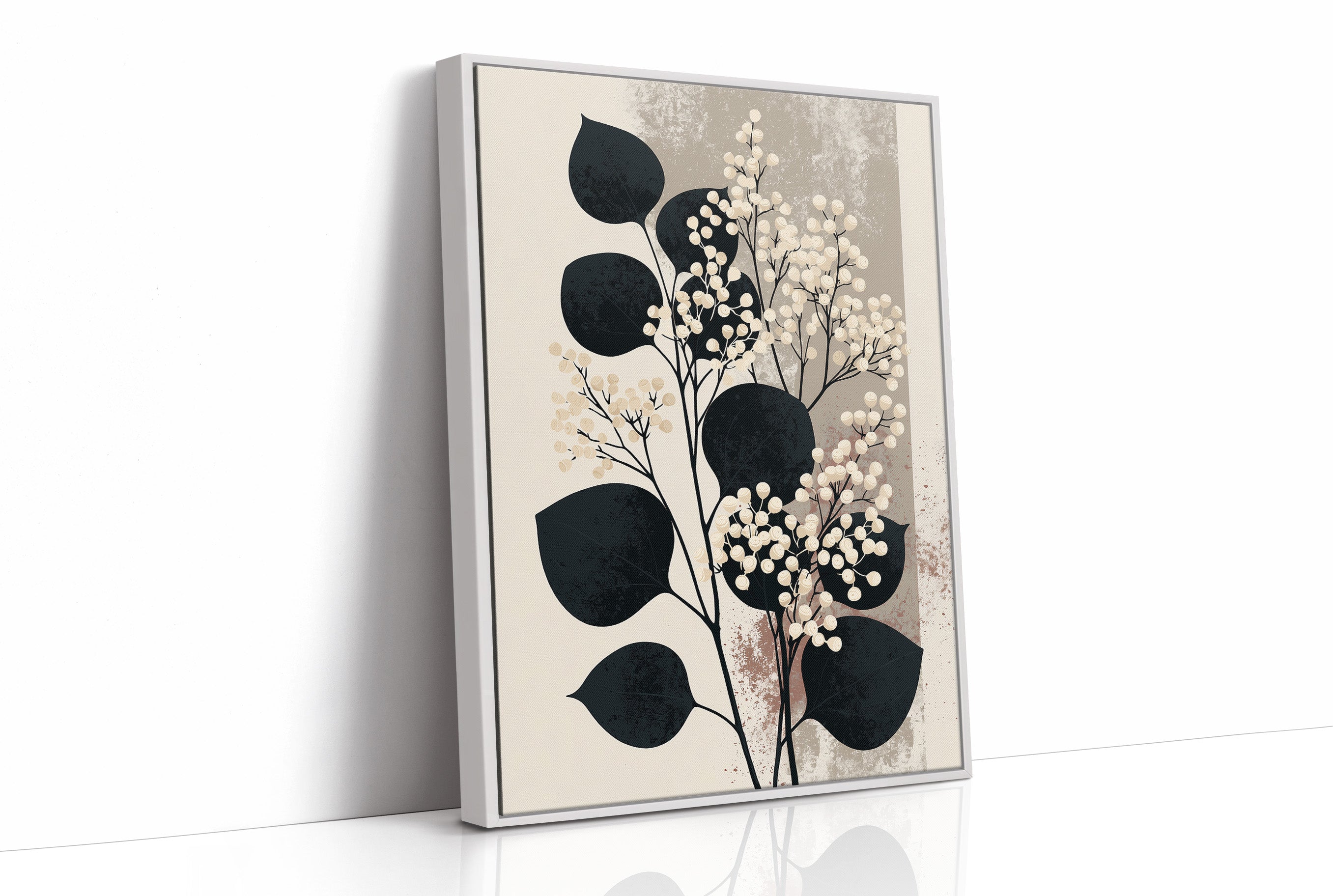 Eucalyptus and Ivory Berries