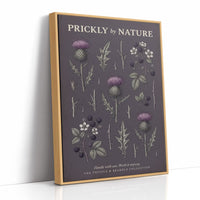 Prickly by Nature: Vintage Thistle & Bramble Chart