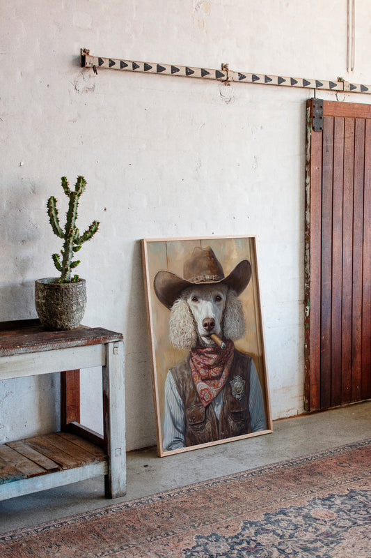 High Noon Poodle Sheriff