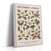 Southern and Proud: Vintage Magnolia Chart