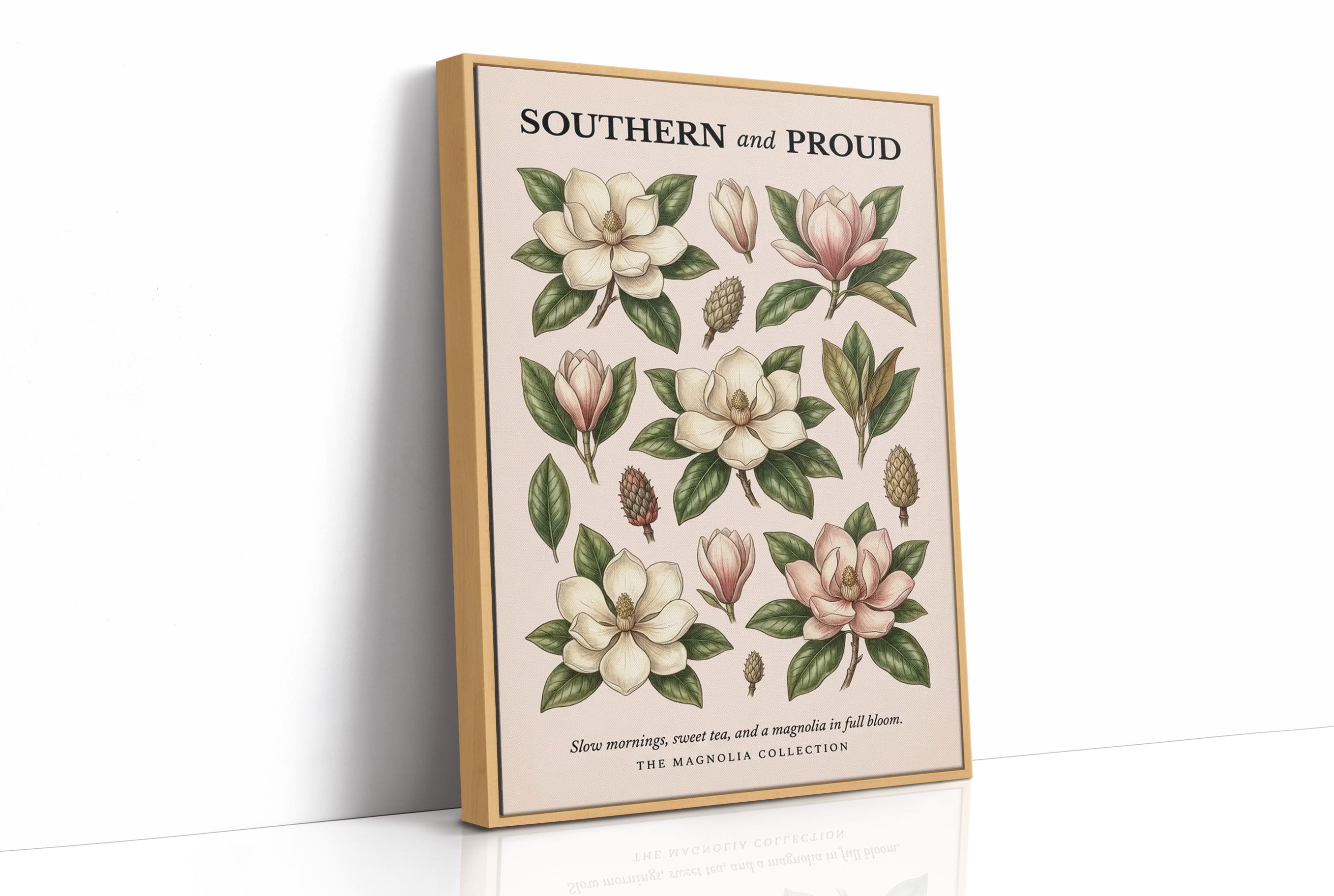 Southern and Proud: Vintage Magnolia Chart
