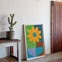 Summer Daisy Plays With Color