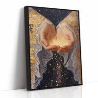 Celestial Offerings In Open Palms