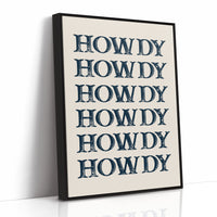 Six Ways to Say Howdy