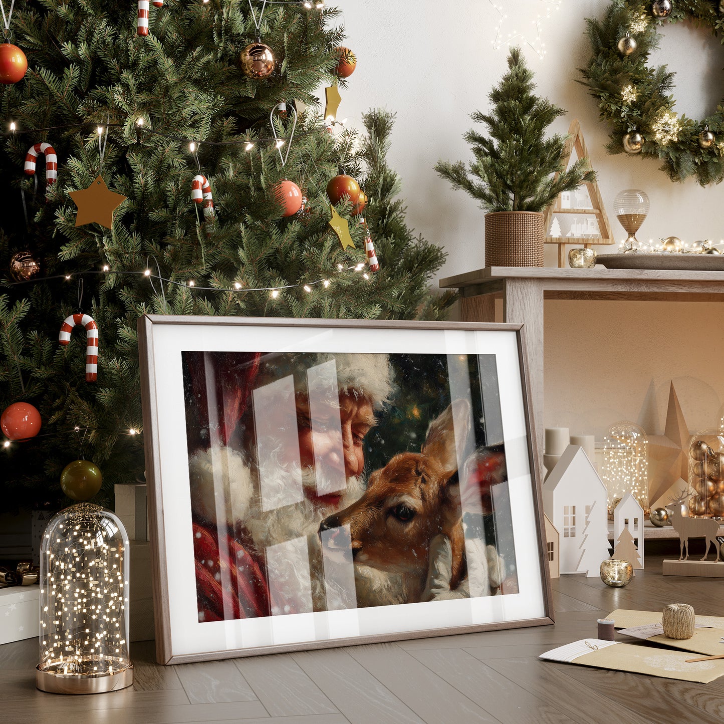 Winter Magic Finds Forest Friends