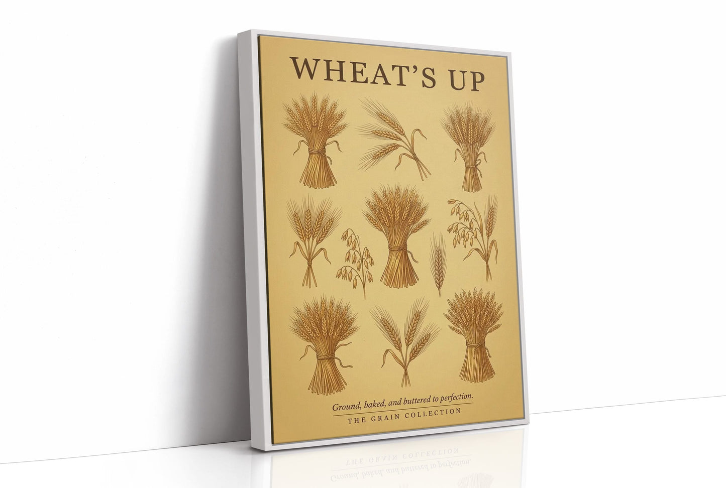 Wheat's Up: Vintage Grain Sheaf Chart